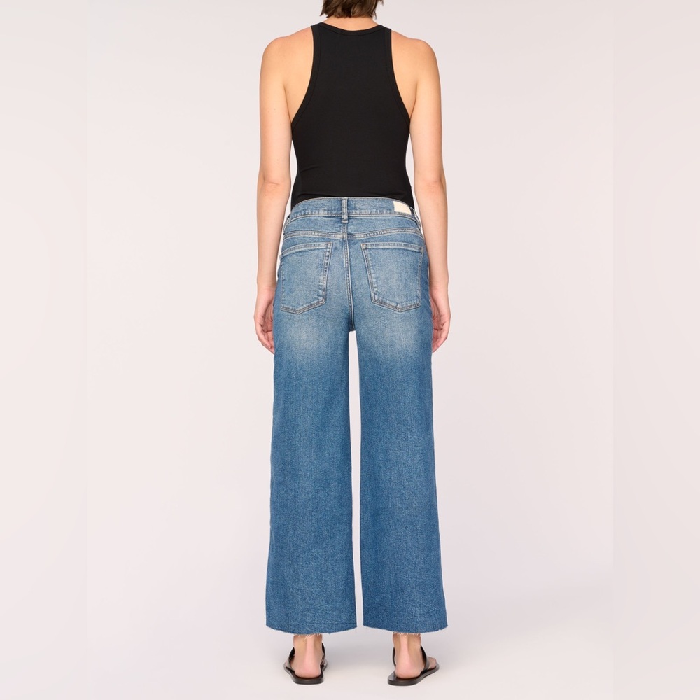 DL1961 Hepburn wide leg maternity jeans size 28